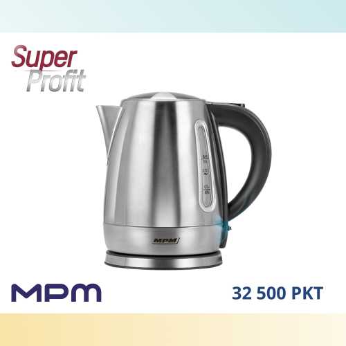 CZAJNIK ELEKTRYCZNY INOX 