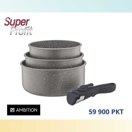 GARNKI Z ODPINANĄ RĄCZKĄ KOMPLET 