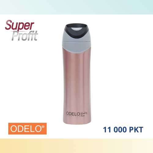 KUBEK TERMICZNY CIEMNORÓŻOWY 