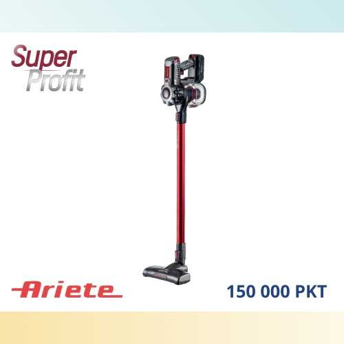 ODKURZACZ PIONOWY BEZWORKOWY CZERWONY 