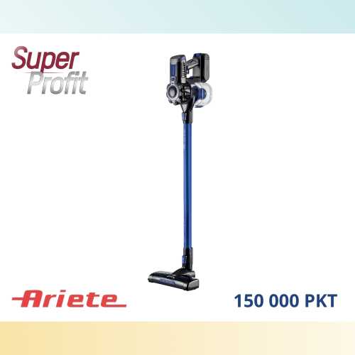 ODKURZACZ PIONOWY BEZWORKOWY GRANATOWY 