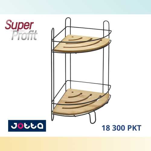 PÓŁKA ŁAZIENKOWA NAROŻNA 