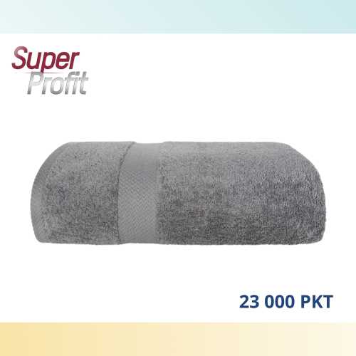 RĘCZNIK KĄPIELOWY SZARY 