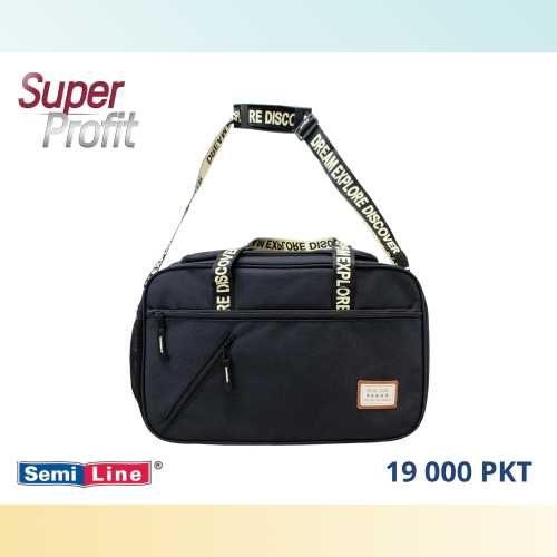 TORBA PODRÓŻNA CZARNA 